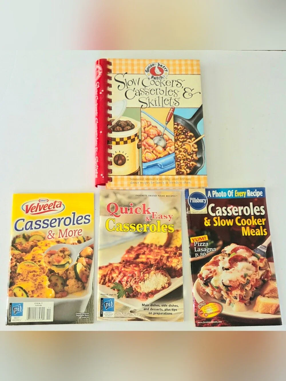 20 CASSEROLES AND ONE DISH MEALS RECIPE COOKBOOKS BOOKLETS
